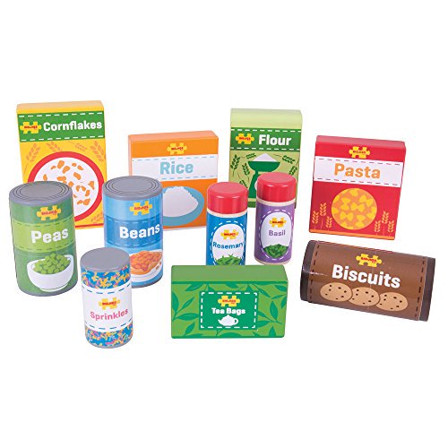 Bigjigs Toys Armario de madera Comestibles Juego de roles Cocina de la tienda Bigjigs Toys 69162100