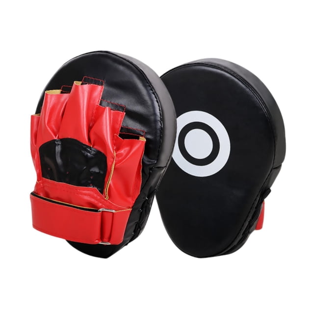Almohadilla De Boxeo, Almohadilla De Enfoque, Objetivo De Mano De Boxeo De Cuero PU Para Entrenamiento De Karate Sanda
