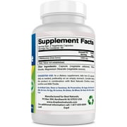Best Naturals L-Methionine 500 mg 120 Vegetarian Capsules | Liver Health Support