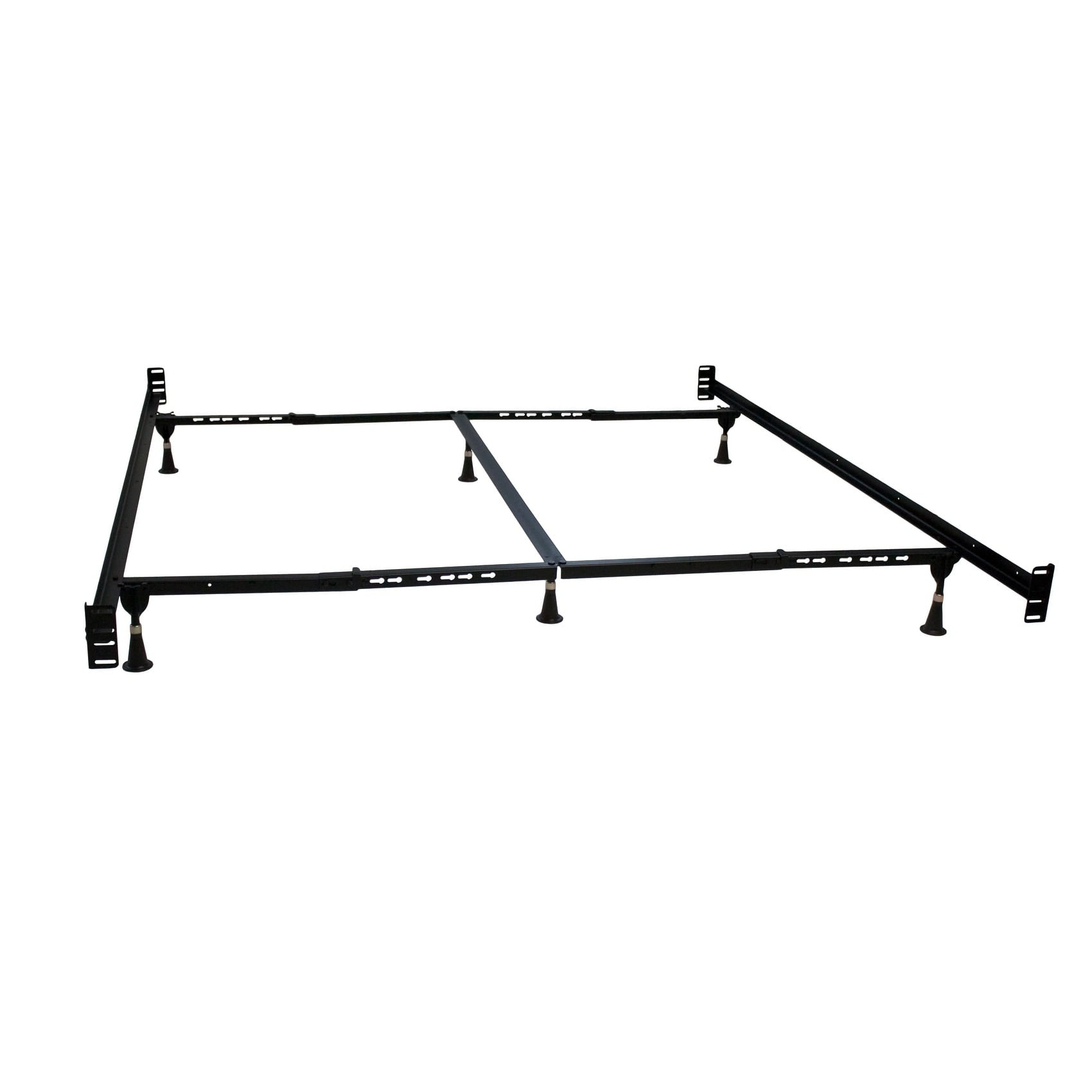 Hollywood Bed Spring Mfg Co Inc Headboard Footboard Frame Queen Eastern King With 6 Glides