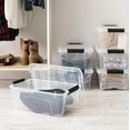 thumbnail image 2 of IRIS 13 Qt Plastic Storage Bins with Lids, 4Pk, 2 of 6