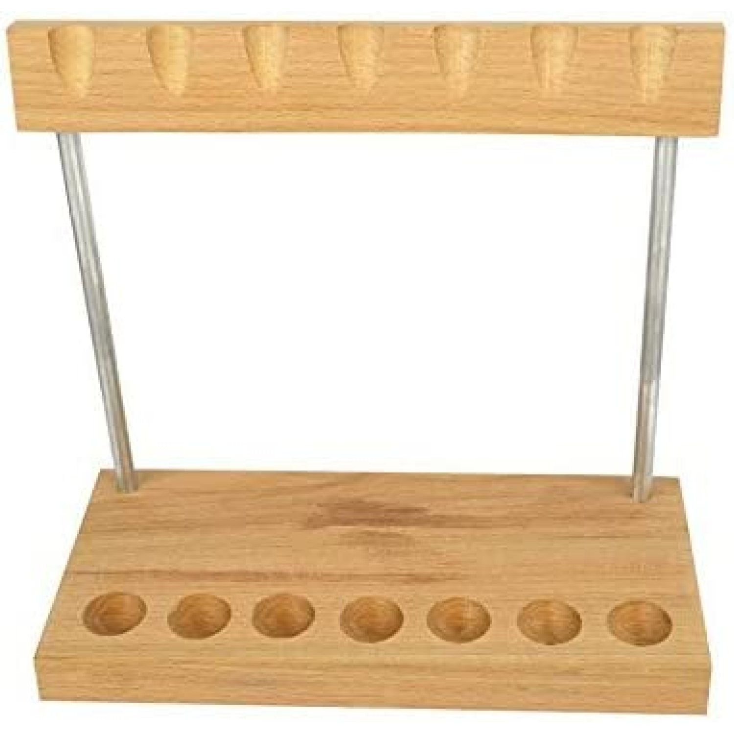 Wooden Hammer Stand (Holds 7 Hammers) Jewelry Making Metal Forming