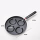 thumbnail image 3 of Sartén universal para huevos de cuatro tazas, antiadherente, multifuncional y compatible con todas las fuentes de calor de Maifan Stone, 3 of 8