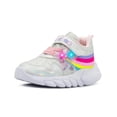 thumbnail image 3 of Tenis Deportivo Niña Ninos 3575 Plata/Rosa con Luces, 3 of 6