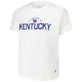 thumbnail image 2 of Women's League Collegiate Wear White Kentucky Wildcats Slub Rolled Cuff T-Shirt, 2 of 3