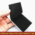 thumbnail image 3 of 3/5/10/25M Strong Self Adhesive Hook and Loop Fastener Tape Nylon Sticker Adhesive Velcros Strap DIY Craft Accessories 20-50MM Black 10Meters 50MM, 3 of 6