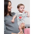 thumbnail image 6 of Adorable Tstars Baby Bodysuit - Ideal Valentine's Day or Mother's Day Gift - 'I Love My Gigi' Baby Romper - Cozy Cotton Material - Cute Infant Clothes for Celebrations, 6 of 7