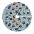 thumbnail image 6 of Yayeee Christmas Tree Skirt 47 inches for Xmas Tree Holiday Party Decoration, Cartoon Hockey Pattern, 6 of 6