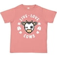 thumbnail image 3 of Inktastic Live Love Cows Boys or Girls Toddler T-Shirt, 3 of 5