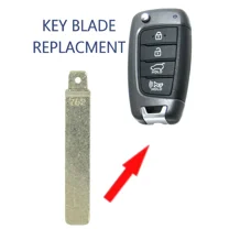 2017-2021 Hyundai / Remote Flip Key Blade / PN: 81996-G800 752 STAMPED
