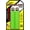 Green, variant on ESI Bar Grips MTB Chunky Silicone Green One Size
