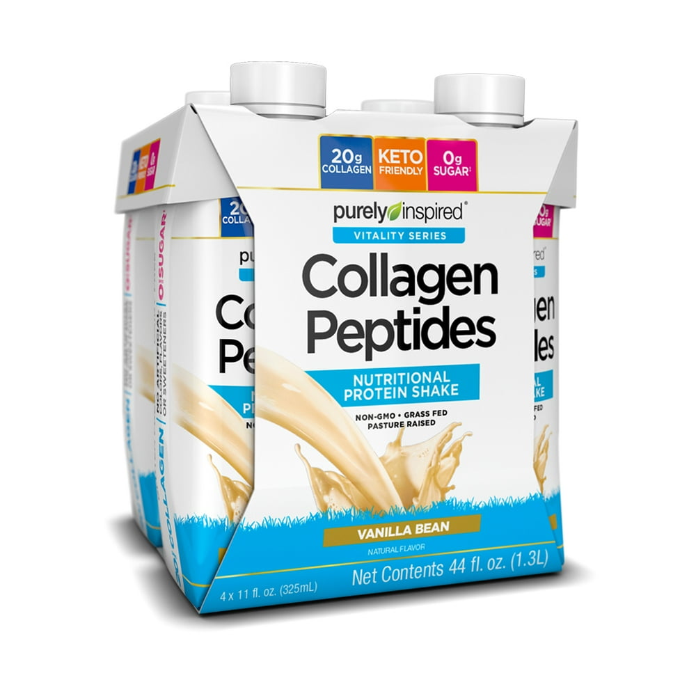 Collagen Protein Shake, Grass Fed & Pasture Raised Collagen Peptides