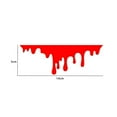 thumbnail image 3 of Halloween Car Stickers - Waterproof Blood Drip Decals for Auto Styling & Pranks, 3 of 7
