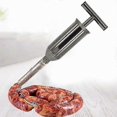 thumbnail image 2 of Durable Stainless Steel Sausage Stuffer Tool, Compact Design for Easy Kitchen Use, Corrosion-Resistant and Wear-Proof, 2 of 5