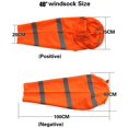thumbnail image 2 of Airport Windsock Rip-stop Outdoor Rainbow Wind Medición Calcetín Bolsa con cinturón reflectante (40") WD.WDQZL Hogar, 2 of 4