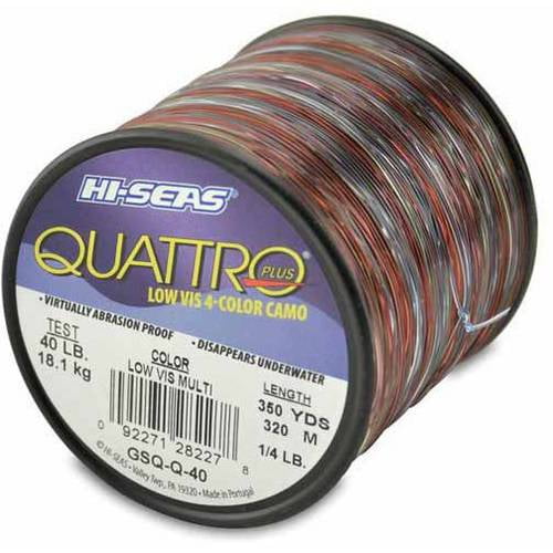 American Fishing Wire Quattro Line, 40Pound Spool