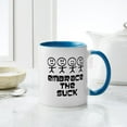 thumbnail image 4 of CafePress - Embrace The Suck Mugs - 11 oz Ceramic Mug - Novelty Coffee Tea Cup, 4 of 4