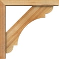 thumbnail image 3 of Ekena Millwork 4"W x 22"D x 22"H Olympic Block Rough Sawn Bracket w/ Offset Brace, Western Red Cedar, 3 of 25