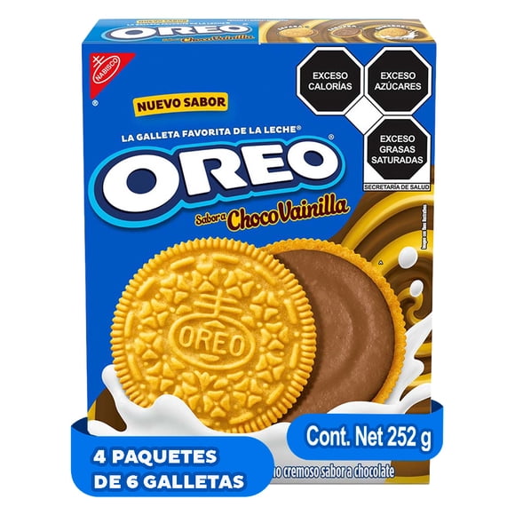Galletas Oreo Chocovainilla 252 g