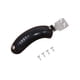 thumbnail image 2 of Pastilla de freno trasera ajustable de plástico resistente para patinete infantil de 3 ruedas negro 2cm, 2 of 7