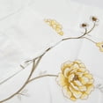 thumbnail image 4 of Home Soft Things Floral Embroidery Valance, 1 Piece, Spring Flower Gold, 19 x 60 Inches, 4 of 5