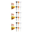 thumbnail image 3 of fastboy 6pcs/set Cute And Fun Fruit Pick Easy To Distinguish Fruits Snacks ABS Fruit Fork Cartoon Round Edge 3Set, 3 of 6
