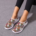 thumbnail image 1 of Cool Fashion Circle Pattern Design Cute Personality Summer Mesh Breathable Casual Shoes No Lace Up Sneaker For Women, 1 of 5