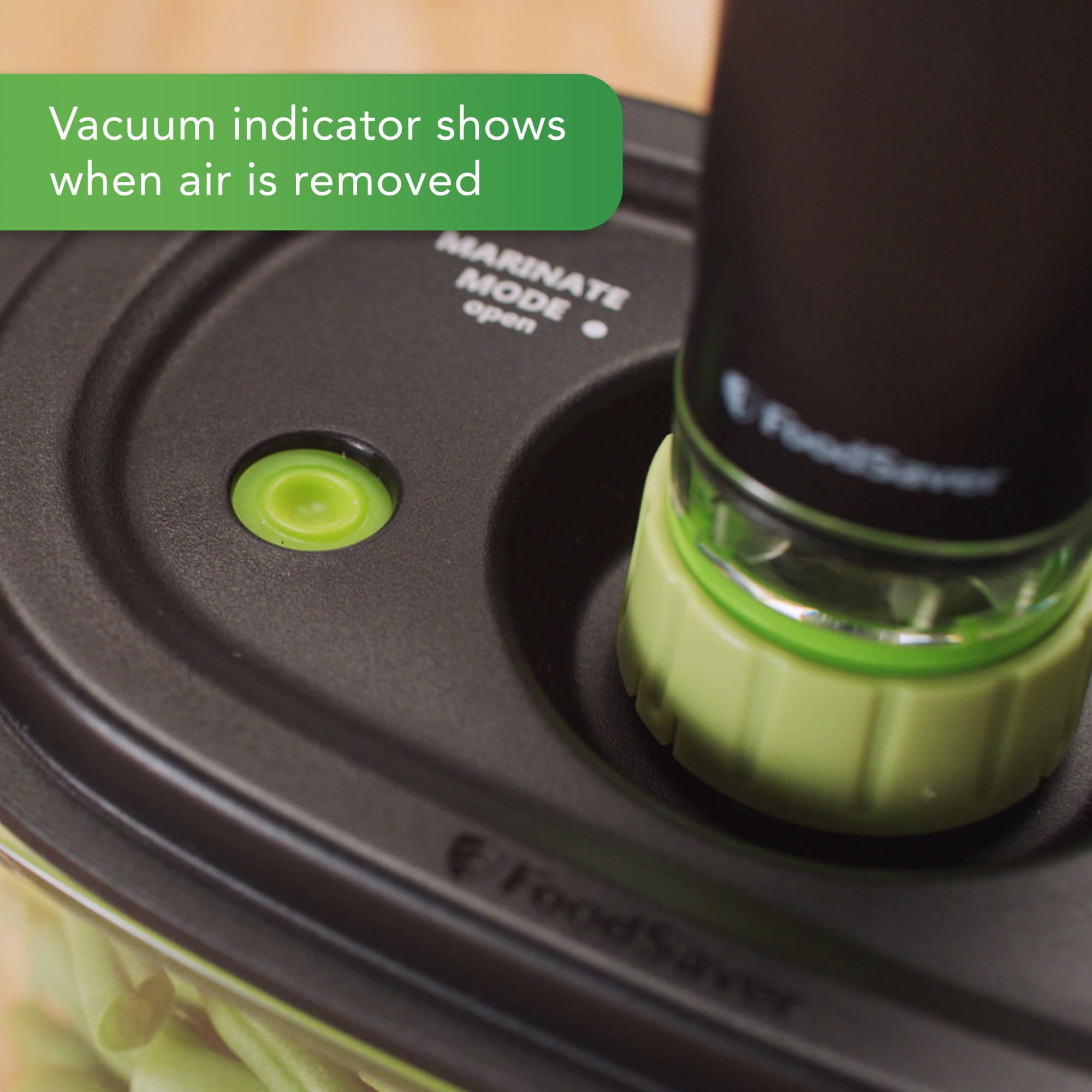 FoodSaver 10 Cup Preserve & Marinate Vacuum Sealer Container for FoodSaver Handheld Vacuum Sealers, BPA-Free Vacuum Sealable Container for Airtight Food Storage & Marinating