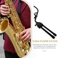 thumbnail image 3 of TEHAUX Support de Saxophone Portable pour Étudiants, Fer Noir, Rangement Résistant à l'Usure pour Salle de Classe Musicale, 3 of 8