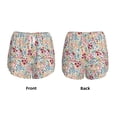 thumbnail image 5 of Haiem Trendy Floral Design Women's 2 in 1 Running Shorts - Lightweight Athletic Workout Gym Yoga Breathable Sports Shorts Liner with Phone Pockets-Small, 5 of 9