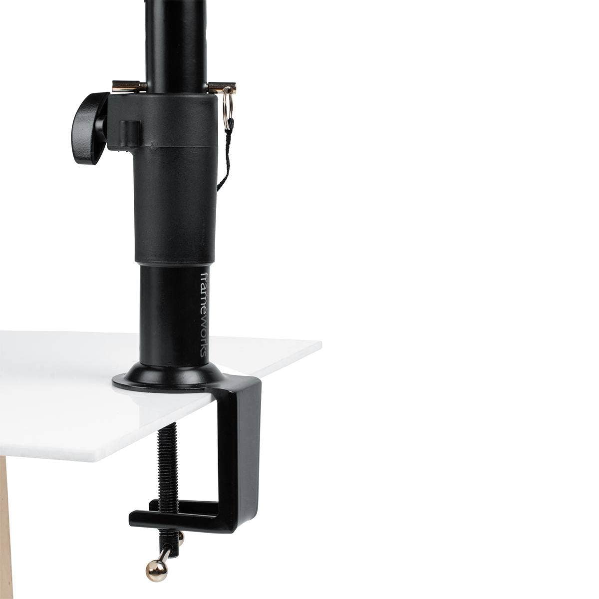 Clampable Universal Laptop Desktop Stand with Adjustable Height