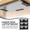 thumbnail image 5 of BESTOYARD 1Set Durable Carbon Steel Laptop Wall Mount for Organized Desk and Easy Installation, 5 of 6