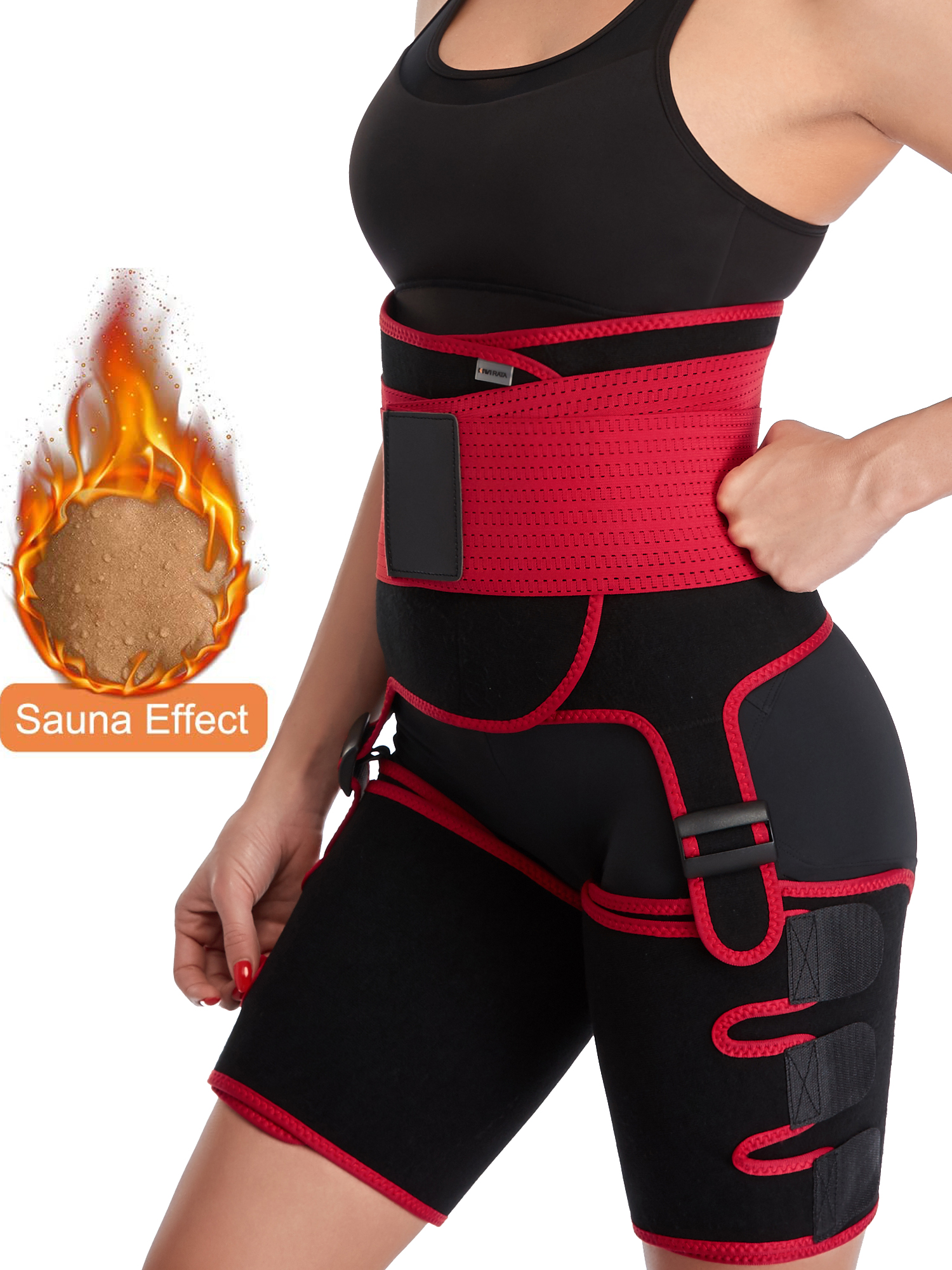 MISS MOLY Neoprene Thigh Support Braces Lose Weight High Waist