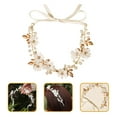 thumbnail image 4 of Bandeau Fleurs Bandeau Perle Strass Accessoire de Cheveux de Mariage, 4 of 9