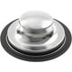 thumbnail image 1 of Tapón para fregadero de cocina, cubierta universal para tapón de fregadero de 3-1/2 pulgadas para drenaje de brida de eliminación de basura-acero inoxidable pulido, 1 of 6