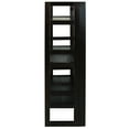 thumbnail image 6 of 3-Shelf Folding Student Bookcase 20.75" Wide-Espresso, 6 of 11