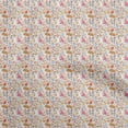 thumbnail image 1 of oneOone Cotton Poplin Twill Brown Fabric Dog Sketch Sewing Material Print Fabric By The Yard 56 Inch Wide, 1 of 5