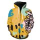 thumbnail image 1 of Sudadera con capucha y cremallera para hombre, diseño de grafiti abstracto, para adolescentes, divertida, de manga larga, estilo hip hop, con estampado 3D, unisex, informal, fresca, para primavera, 1 of 6
