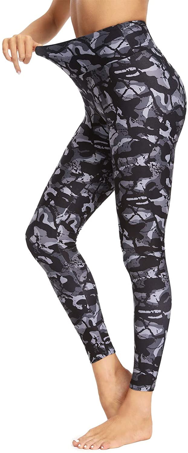 High Waisted Cotton Yoga Leggings 