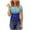 Sky Blue, variant on Fesfesfes Women Shirts And Blouses Women Summer Sexy Print Regular Round Neck Short Sleeve Women Short Sleeves Top Gym Tops for Women 12(XXL)