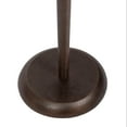 thumbnail image 5 of Kate and Laurel Alessia Modern Decorative Metal Drink Table, 8 x 8 x 22, Bronze, Round Cast Aluminum Pedestal Plant Stand with Rough Texture and Deckled Edge, 5 of 7