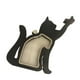 thumbnail image 3 of Caja de recuerdos para pelo de mascotas, urna conmemorativa en forma de gato, regalo de luto por la pérdida Negro, 3 of 9