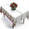 thumbnail image 2 of Christmas Tablecloth Christmas Car Table Cloth, Washable Table Cover for Xmas Holiday, Dining, Party Decor - 60" X 120" Rectangle/Rectangular/Oblong, 2 of 6