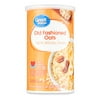 Great Value Old Fashioned Oats, 18 oz, Shelf-Stable/Ambient