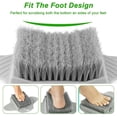 thumbnail image 4 of Shower Foot Scrubber Mat with Pumice Stone, Effortless Foot Care Deep Foot Cleaning Non Slip Suction Cups for Shower & Bathtub (Unique Contour Brush Design), 4 of 5