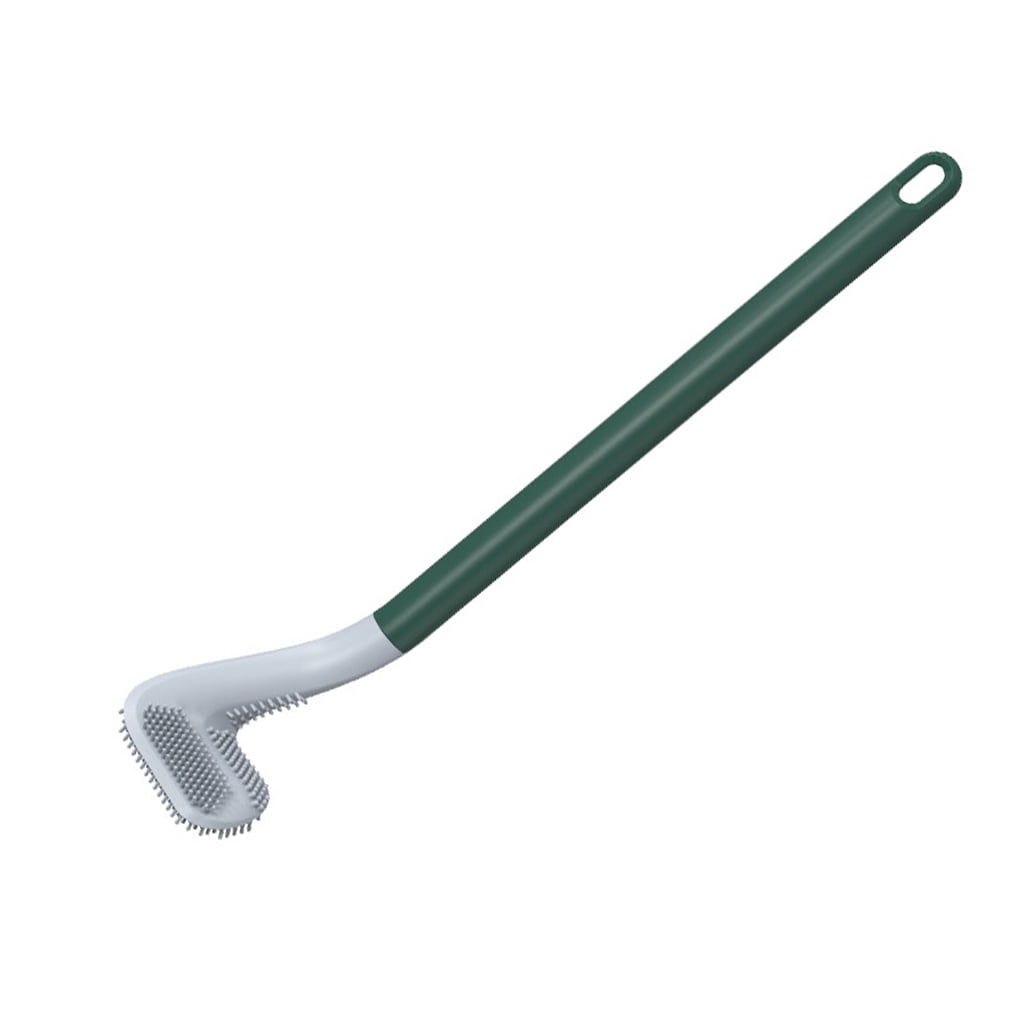 Worallymy Toilet Brush Long Handle Wall Mounted Brush Golf Club Shape