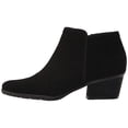 thumbnail image 2 of Blondo Villa Black Suede Closed Toe Waterproof Fashion Ankle Boot Wide (BLACK SUEDE, 9.5), 2 of 6