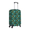 thumbnail image 3 of Fotbe Pineapple And Cactus Luggage Cover Protector,Suitcase Protector,Scratch and Dirt Resistant,Fits 18-32 Inch Luggage-Small, 3 of 9