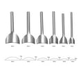 thumbnail image 4 of Unique Bargains Arc-Shaped Leather Cutter Punch 15-40mm Strap End Punch Tool Set 6 Pack, 4 of 5