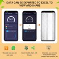 thumbnail image 4 of Labymos Smart Bluetooth Water Quality Analyzer: 5-in-1 PH, TDS, EC, CF, and Temperature Tester for Hydroponics, Aquariums, and Pools, 4 of 6